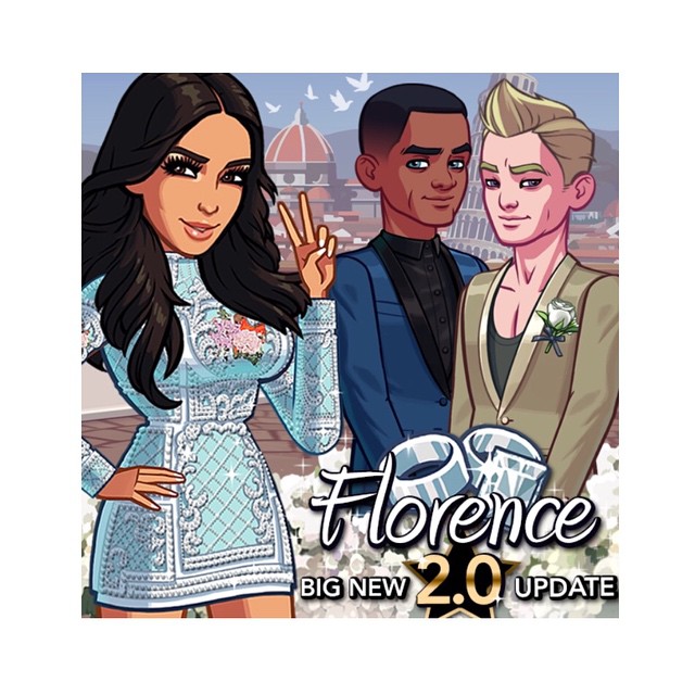 You can now get married #KimKardashianGame...