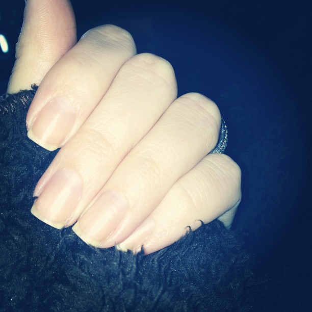 Feel so gross when my nails aren't painted. #GirlProblems #LameProblems...