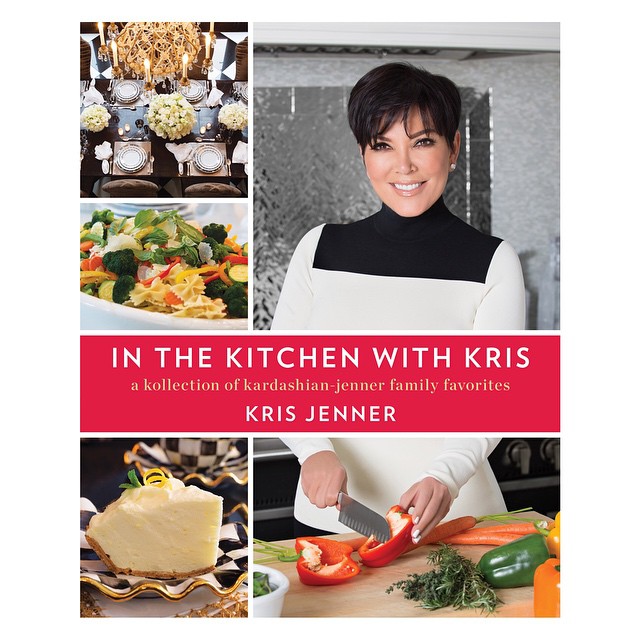 Of course she would release her book "In The Kitchen With Kris" on my birthday! ...