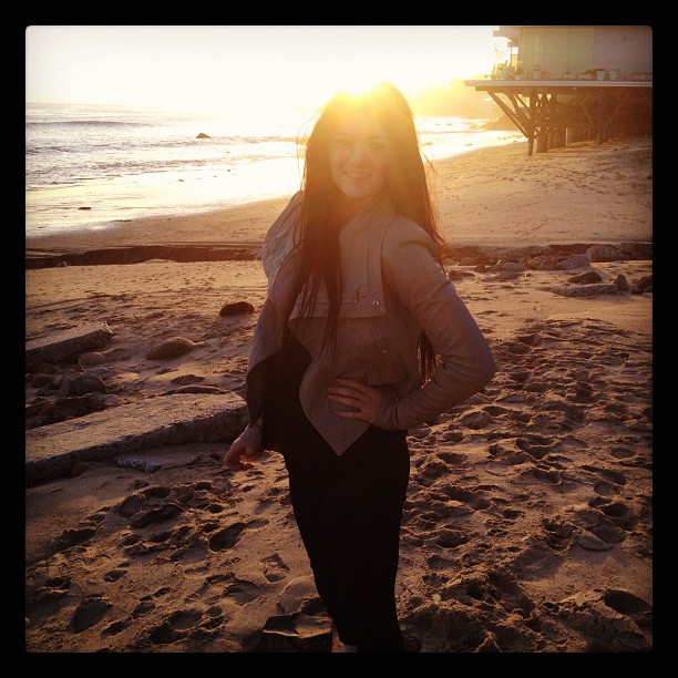 Just me with the sunset :D...