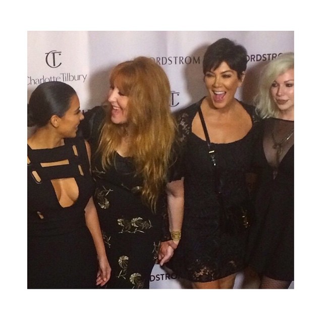 Glam Girls! Celebrating @ctilburymakeup new make up launch! So proud of you!...