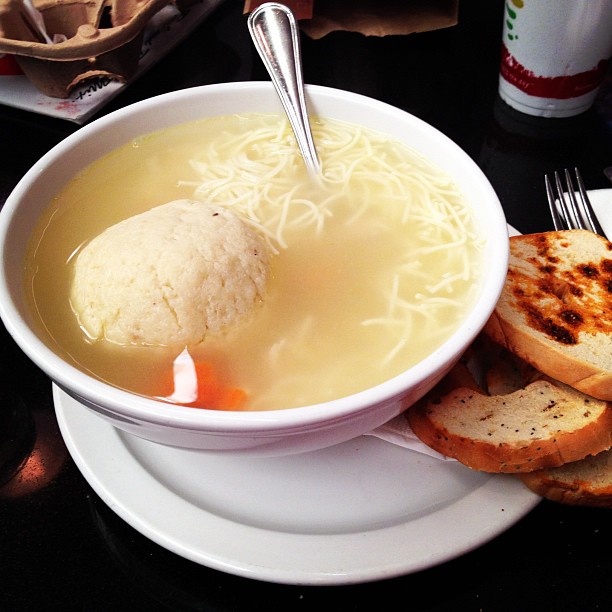 Peace, love, and matzo ball soup....