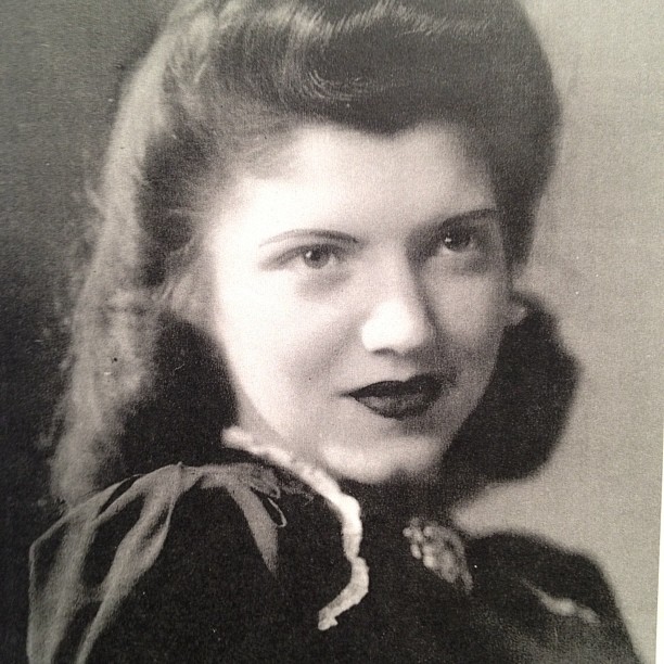 My grandmother. Do I look like her?!...