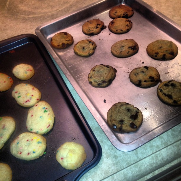 Choc chip or sprinkle sugar?...