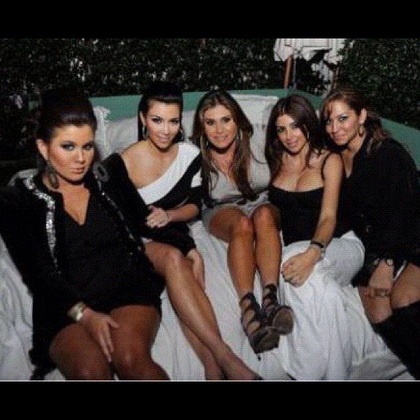 Throwback Thursday-Amber,me, @lorenridinger @larsapippen & Mary in Miami...