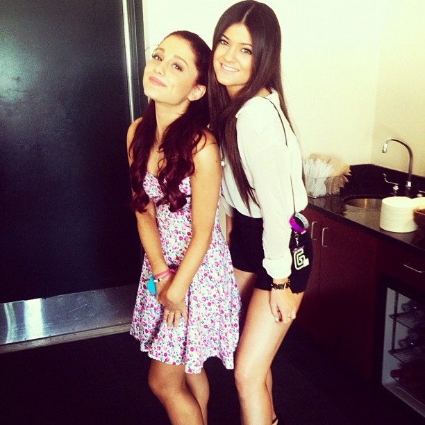 With my girl @arigrande at Wango Tango, ...
