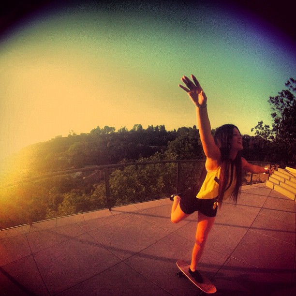 Showing off my moves ...