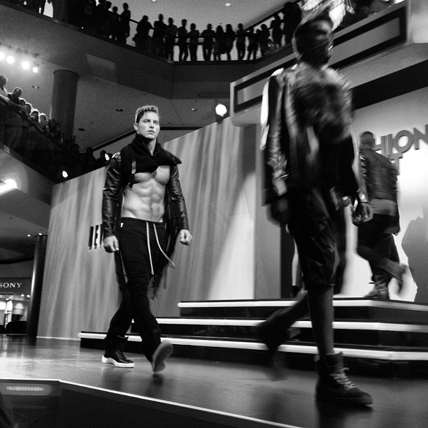 I'm really loving fashion night out right now...... #modelboys ;D you're welcome...