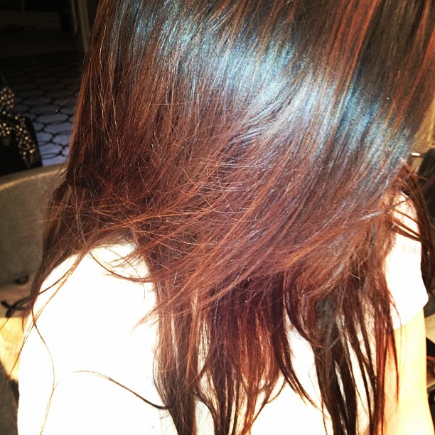 Dyed my hurr the other day. Slowly going lighter ...