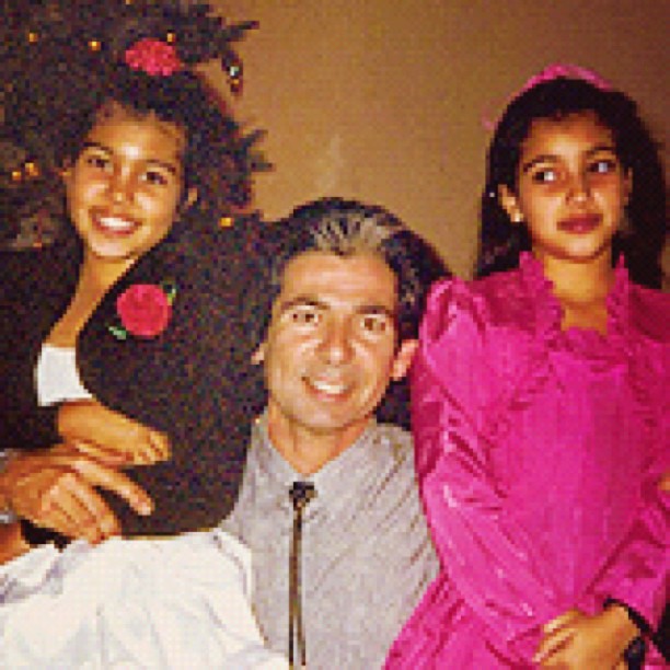 #throwbackthursday @kourtneykardash daddy & me!...