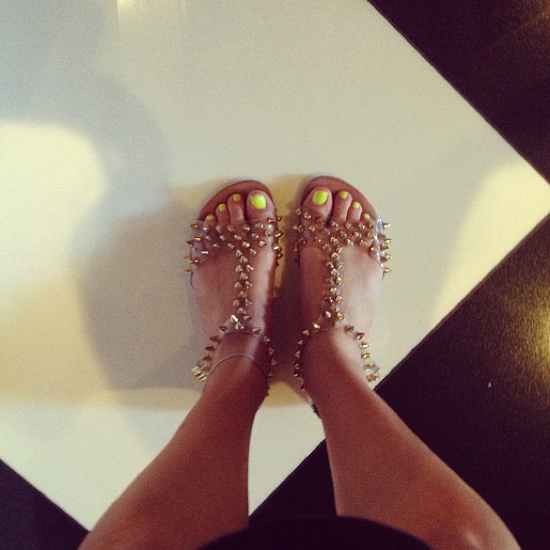 @noellenk1 's shoes. #ineedtostepupmyshoegame...