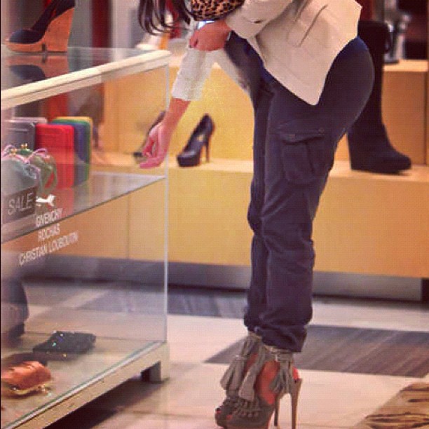 Loving my Louboutin's here!...