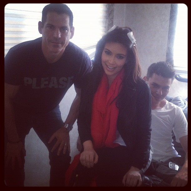 Glamming it up with my divas @ makeupbymario & Frankie! #dropdeaddiva...