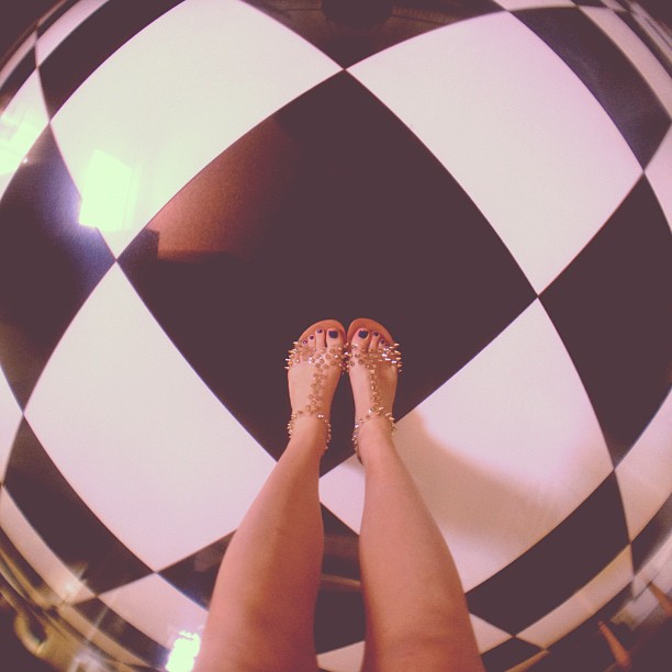 I love my shoes  #fisheye...