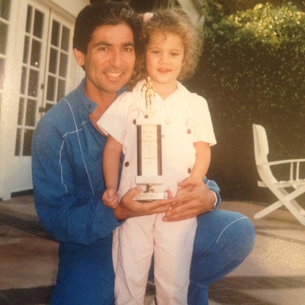 Cutest pic of @khloekardashian & my daddy!...