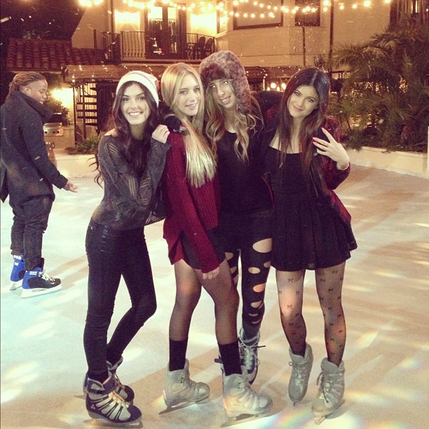 winter wonderland w the bests #happybirthdaykendall...