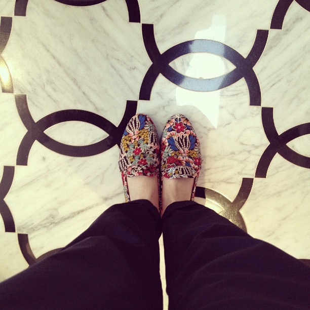 Sick shoes Liz, you're rad....