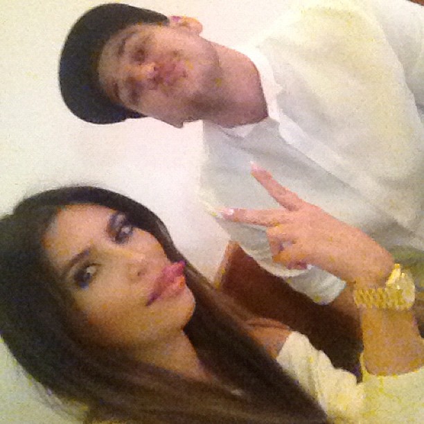 Business meeting with my baby bro...