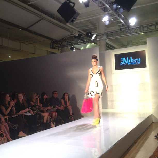 #proudsistertweet Kylie working the runway!!!...