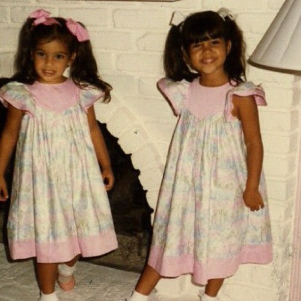 Throwback Thursday...me & @kourtneykardash...