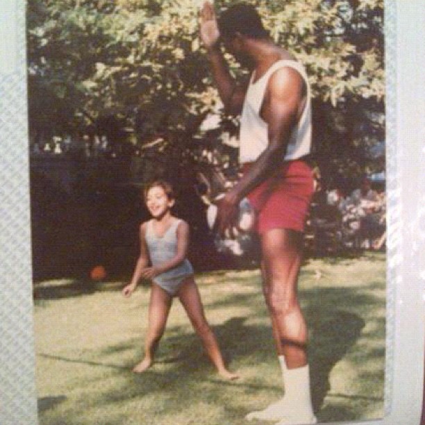 Me & Magic Johnson 1989 #throwbackthursday...