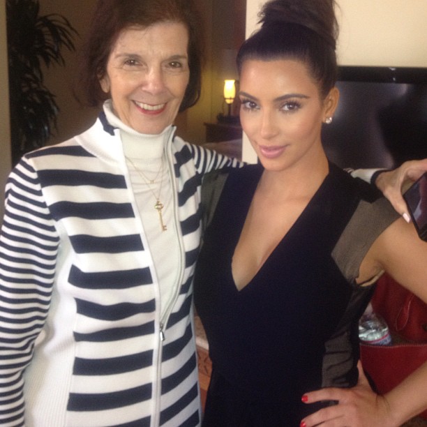 Spending the day with my grandma MJ...