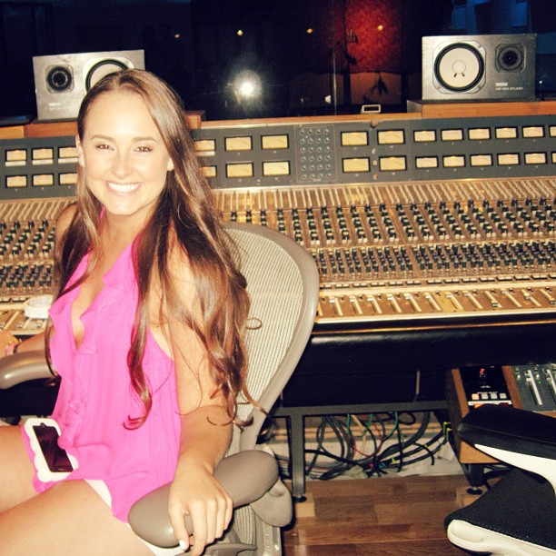 Took @lexie1225 to the studio today... I never want my BFF to leave! ...