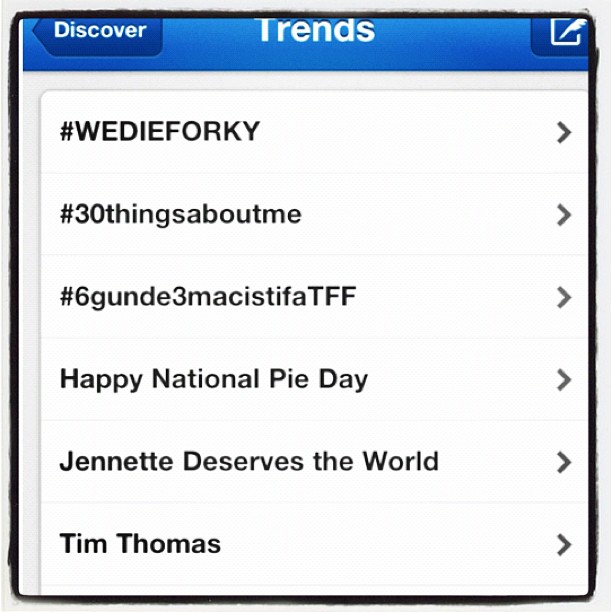 Yayyyy. #WEDIEFORKY...