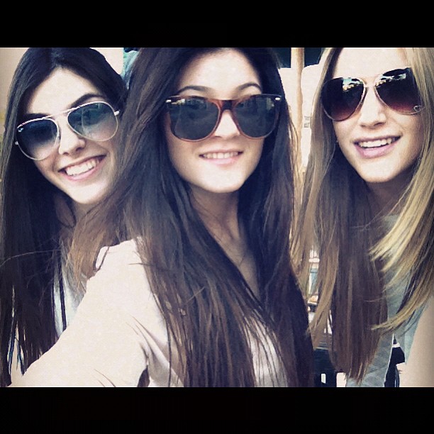 two brunettes and a blonde with an inseparable bond. ...