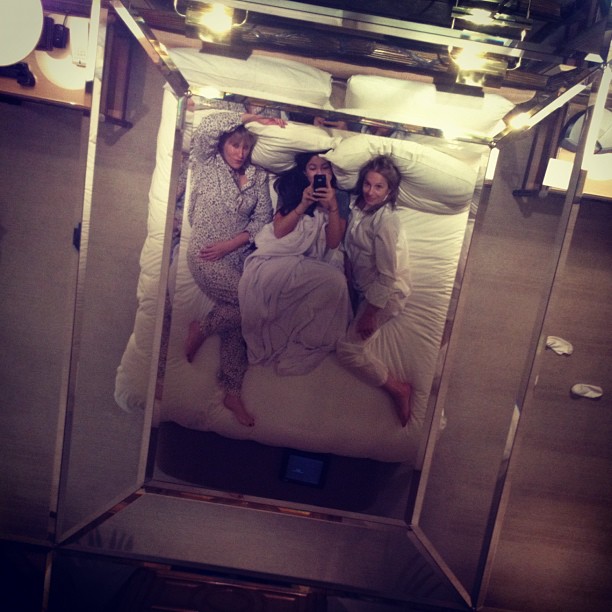 Slumber party with ma favorite blondes!...