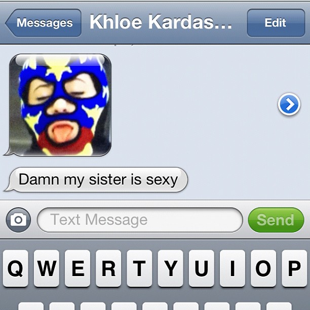 Thank you @khloekardashian...