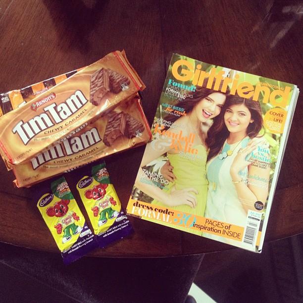 Look what I just got in the mail :) thank you @girlfriendmag bought to go pig ou...