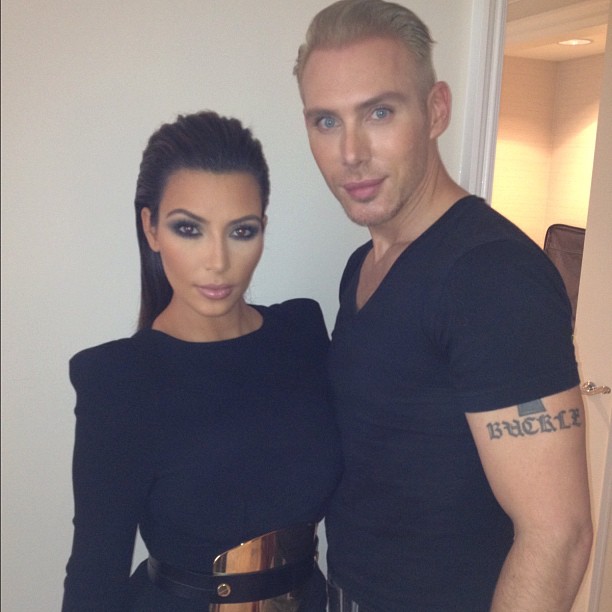 Fierce glam tonight by @kristoferbuckle!!!...