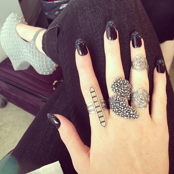 Love these nails ...