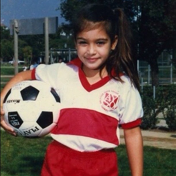 Throwback Thursday lol me playing soccer at 6 years old...