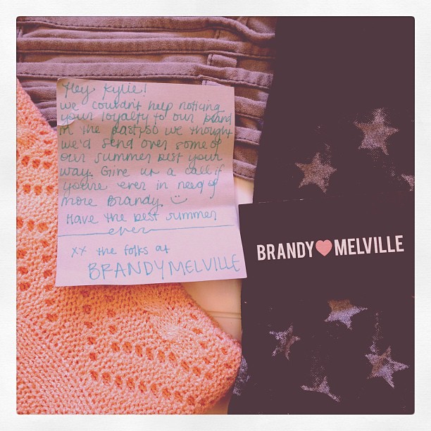 Thank you @brandymelvilleusa you're the best ...