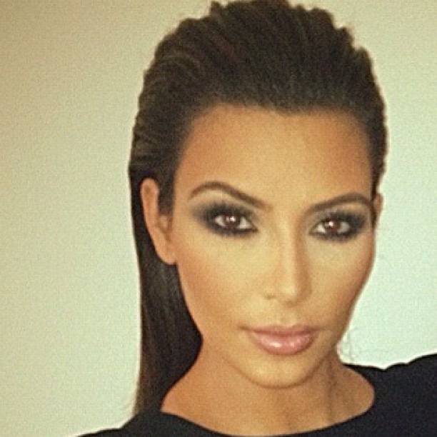 Loving this slicked back hair by Michael Silva...