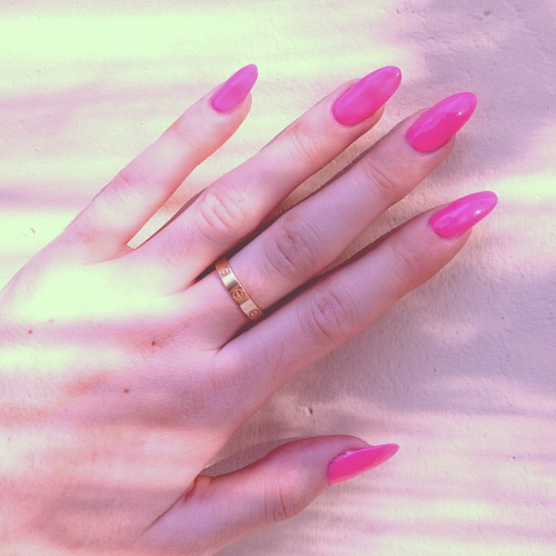 Pink. ...