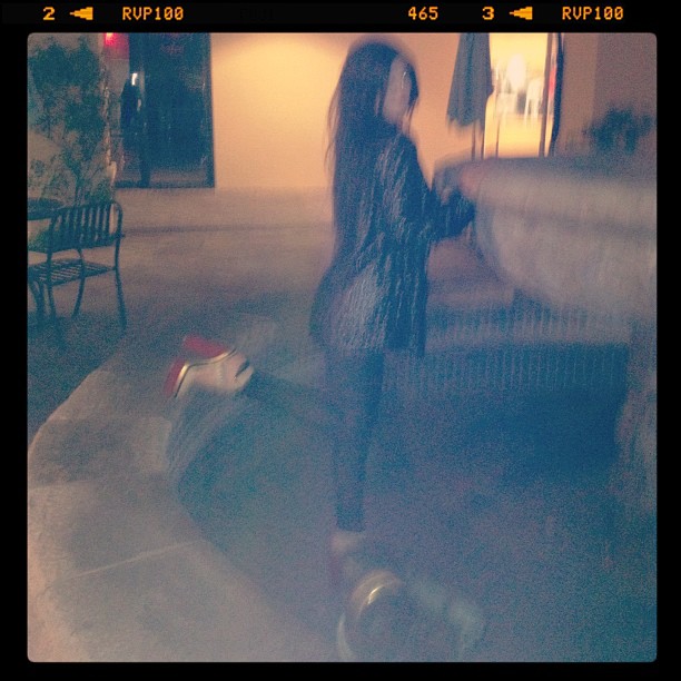 Casual look back ...