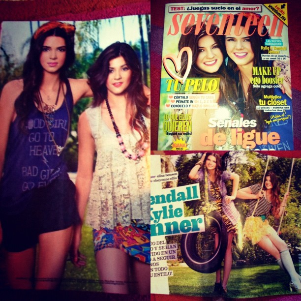 On the cover of Seventeen Magazine Latin! Amazing!!!!...