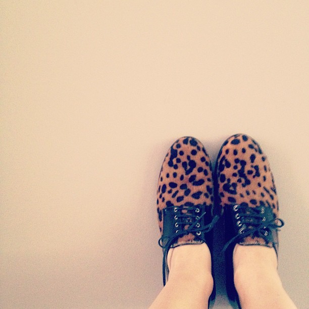 My shoes today ...