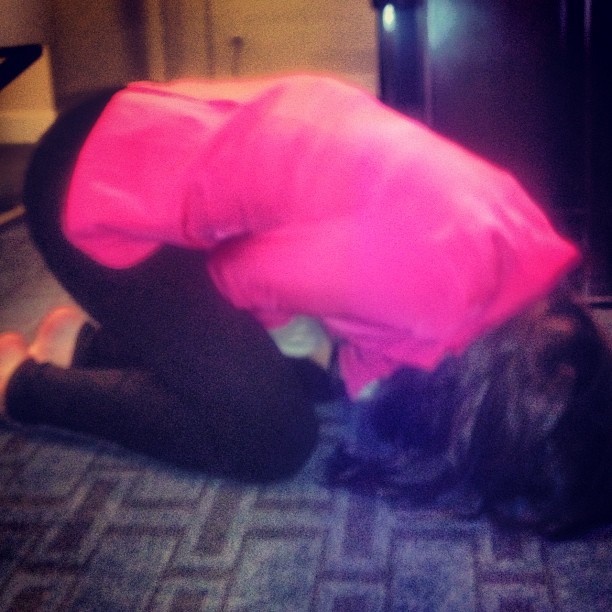 Any idea what @khloekardashian is doing???...