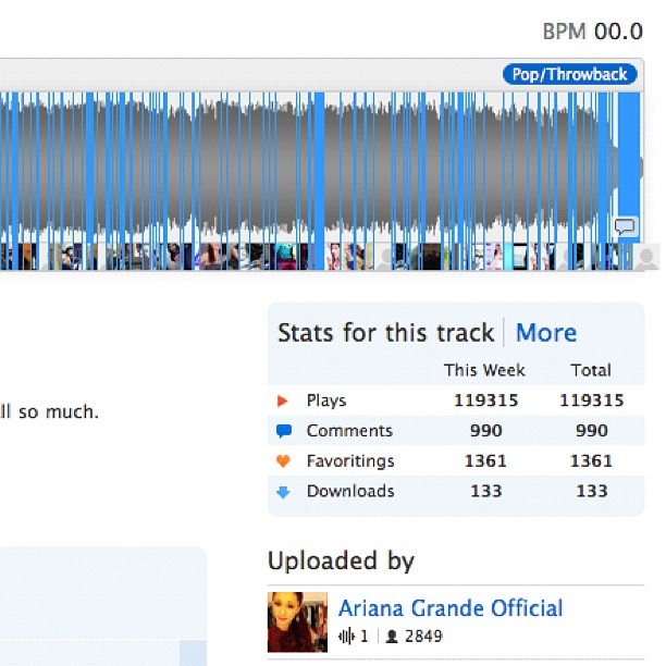 Over 100k plays in just the first few hours! Thank u all so much... I'm so glad ...