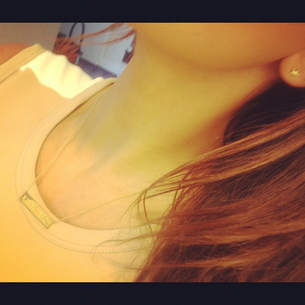 I love my Jennifer Meyer tiny star earrings & necklace...