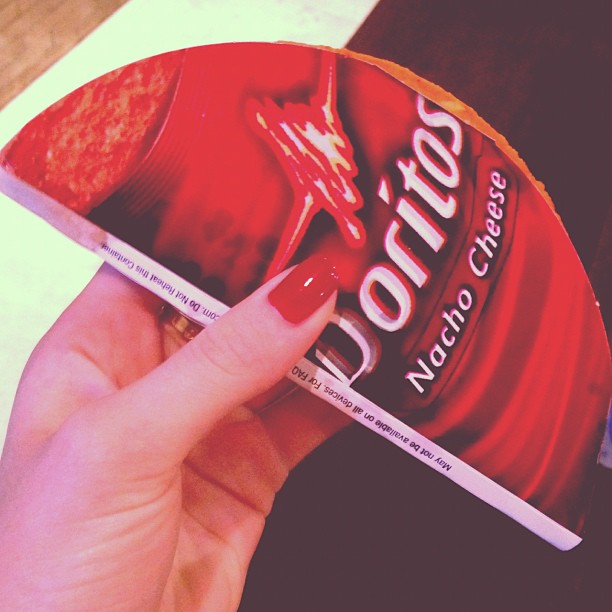 My nails match my taco.....