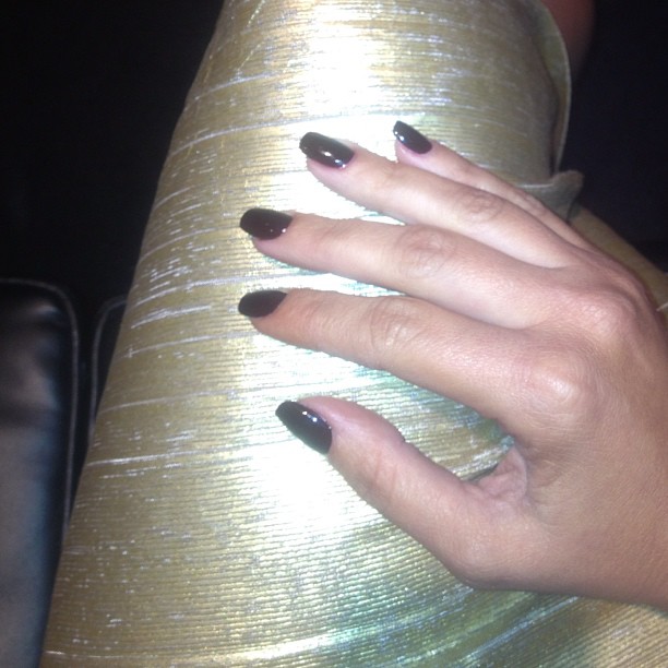 Dark nails for fall...
