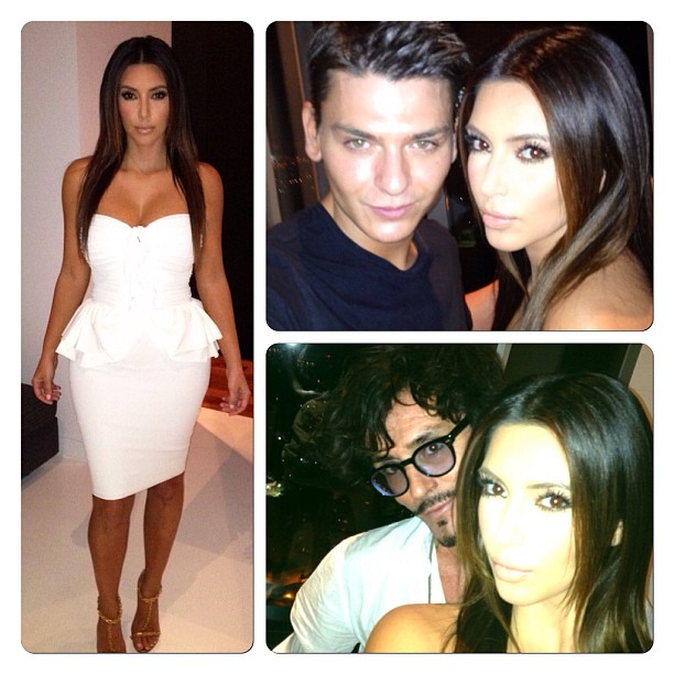 Last nights look! YSL dress, Tom Ford heels. Make up @realmakeupbymario Hair @cl...