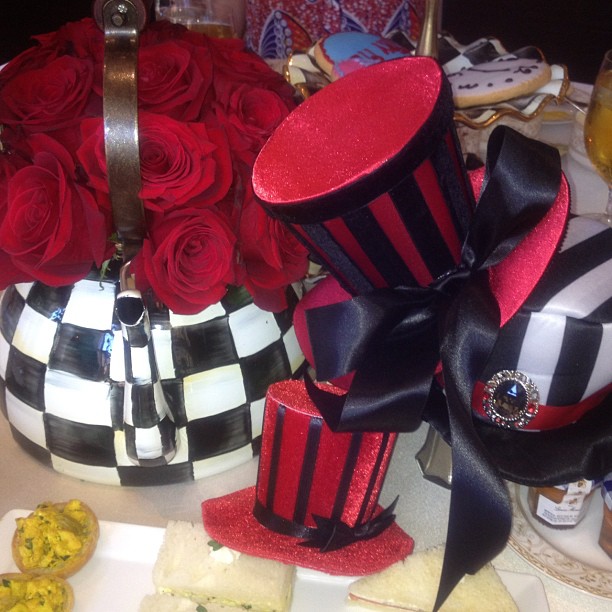 Mad hatter baby shower...