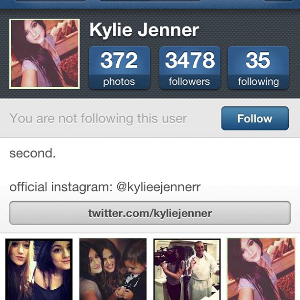 Not me...