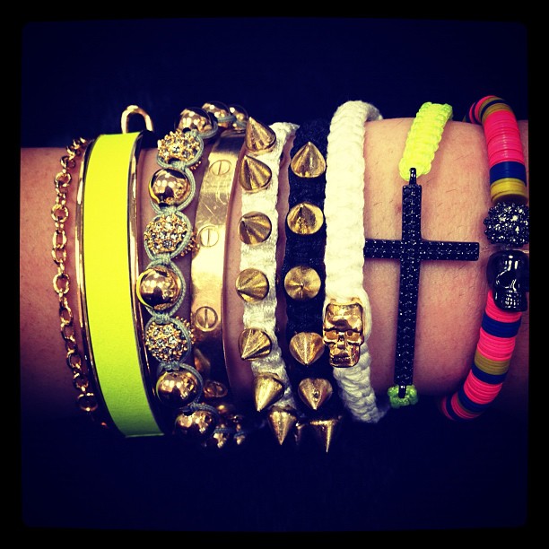 Ah amazing bracelets by @marthacalvo and @doladesigns from @dashboutique  thanks...